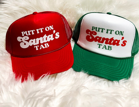 Santa’s Tab Trucker Hat