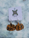 Fall Pumpkin Earrings