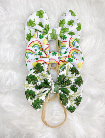 St. Patrick’s Day Bows