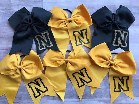 School Spirit Cheer Bows